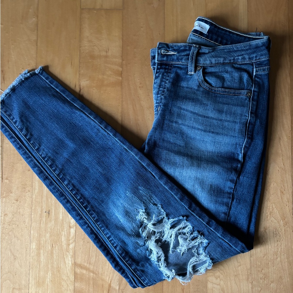 KanCan Distressed Skinny Jeans Size 5/26